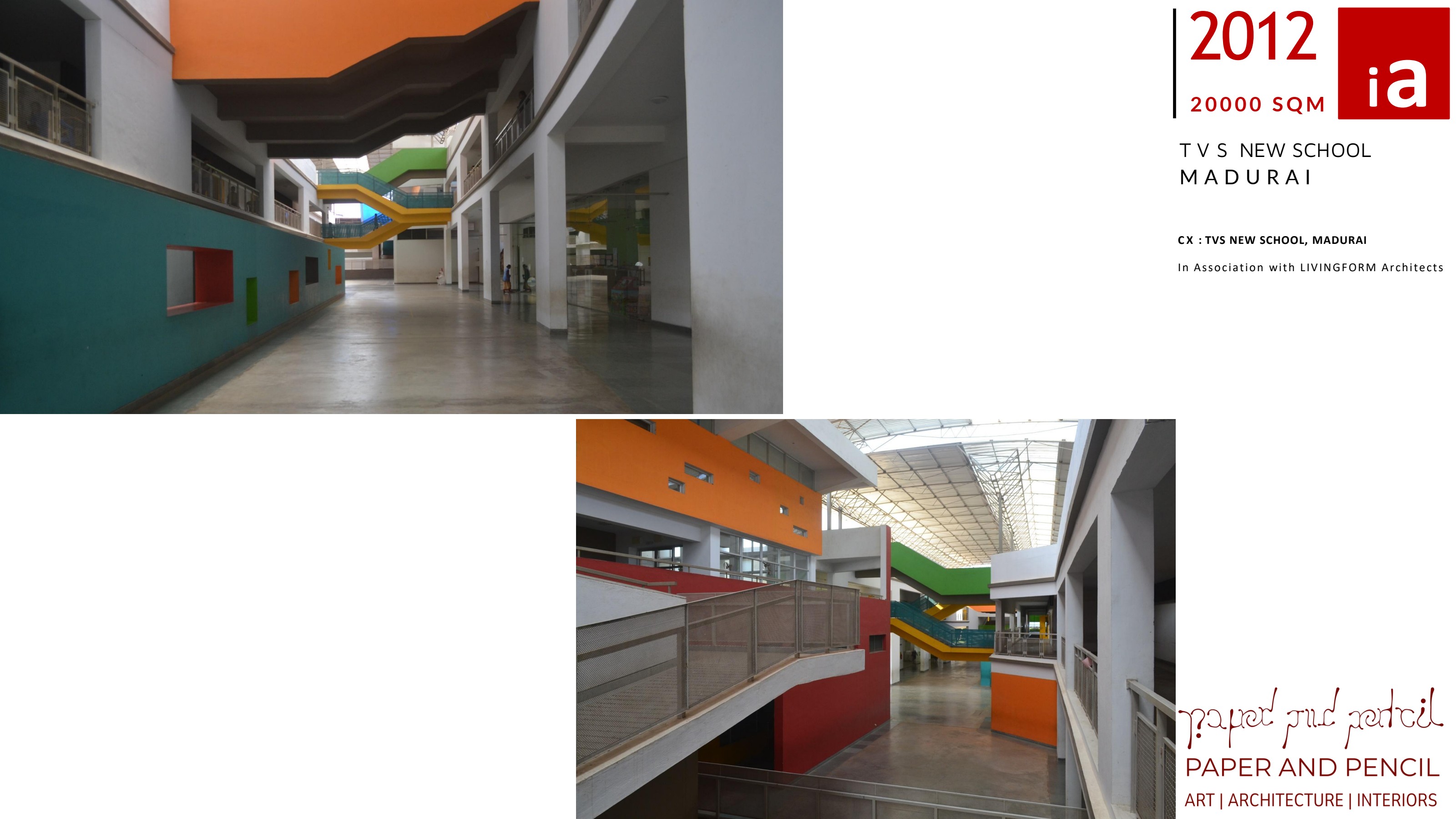 TVS New School — institutional project in Madurai by Paper & Pencil